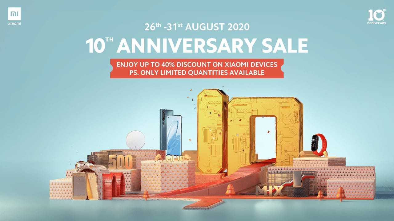 Xiaomi Kenya 10th Anniversary Discounts