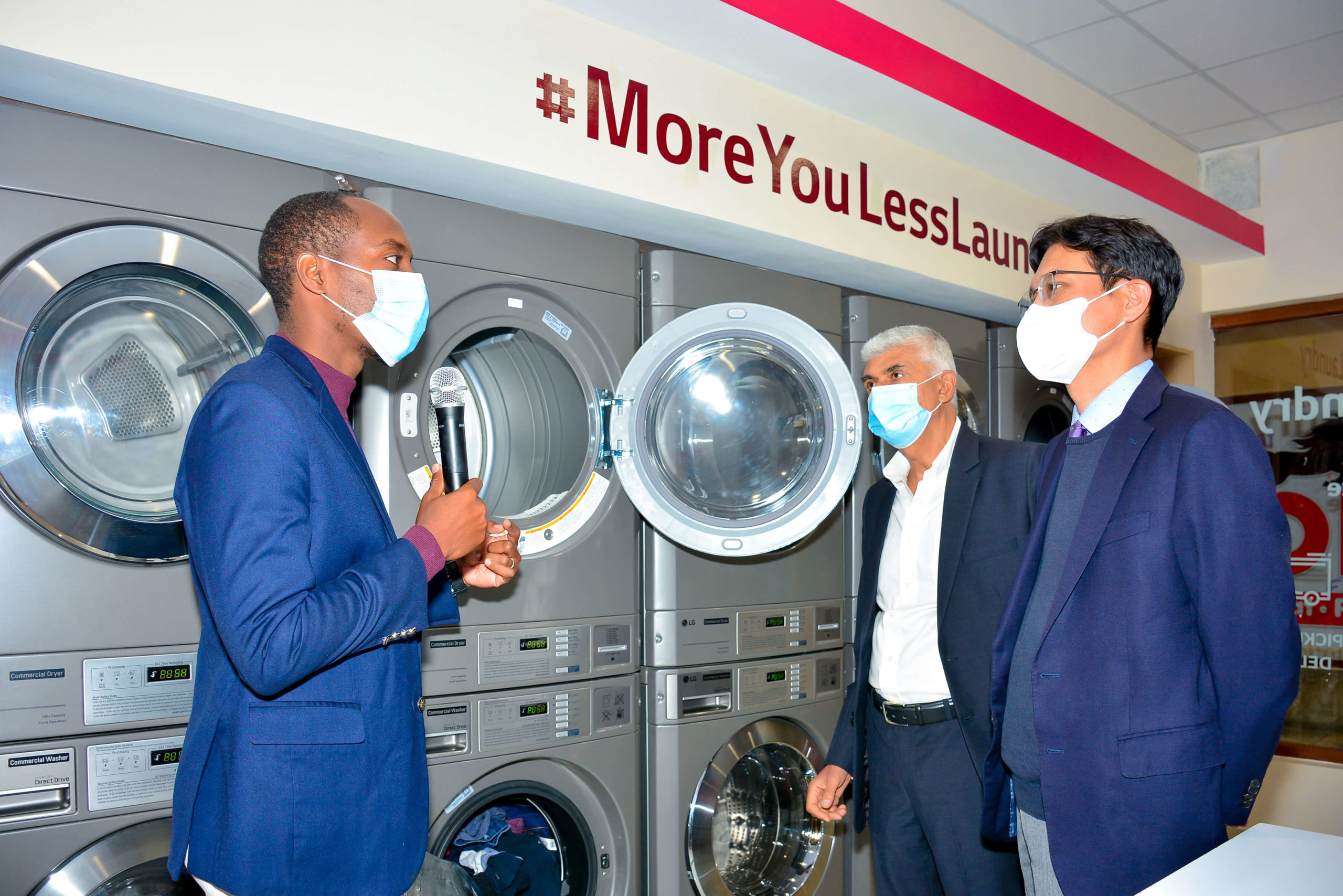 LG Electronics unveils its Commercial Laundry Reference Store in Buruburu