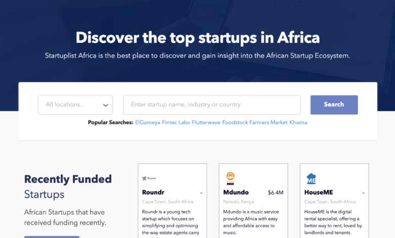 Startuplist Africa