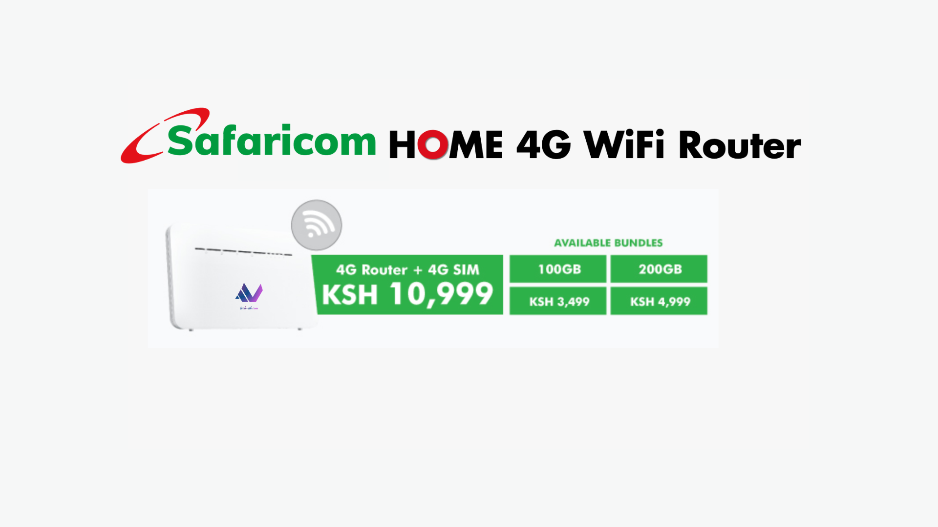 Safaricom HOME 4G Router