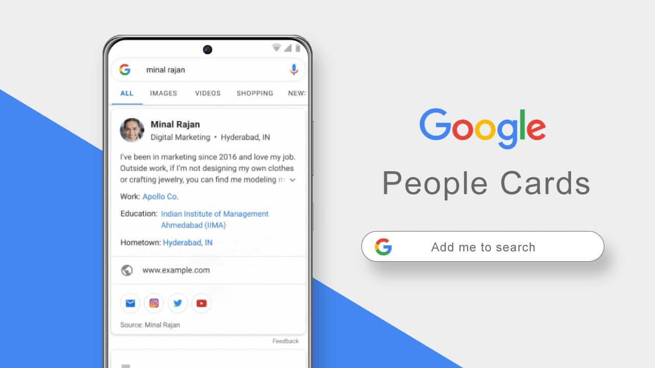 Add your Profile to Google with People Cards available in Africa