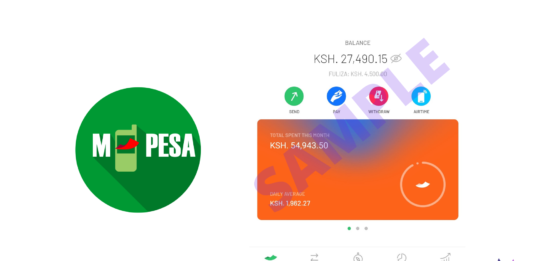 Safaricom New M-Pesa App