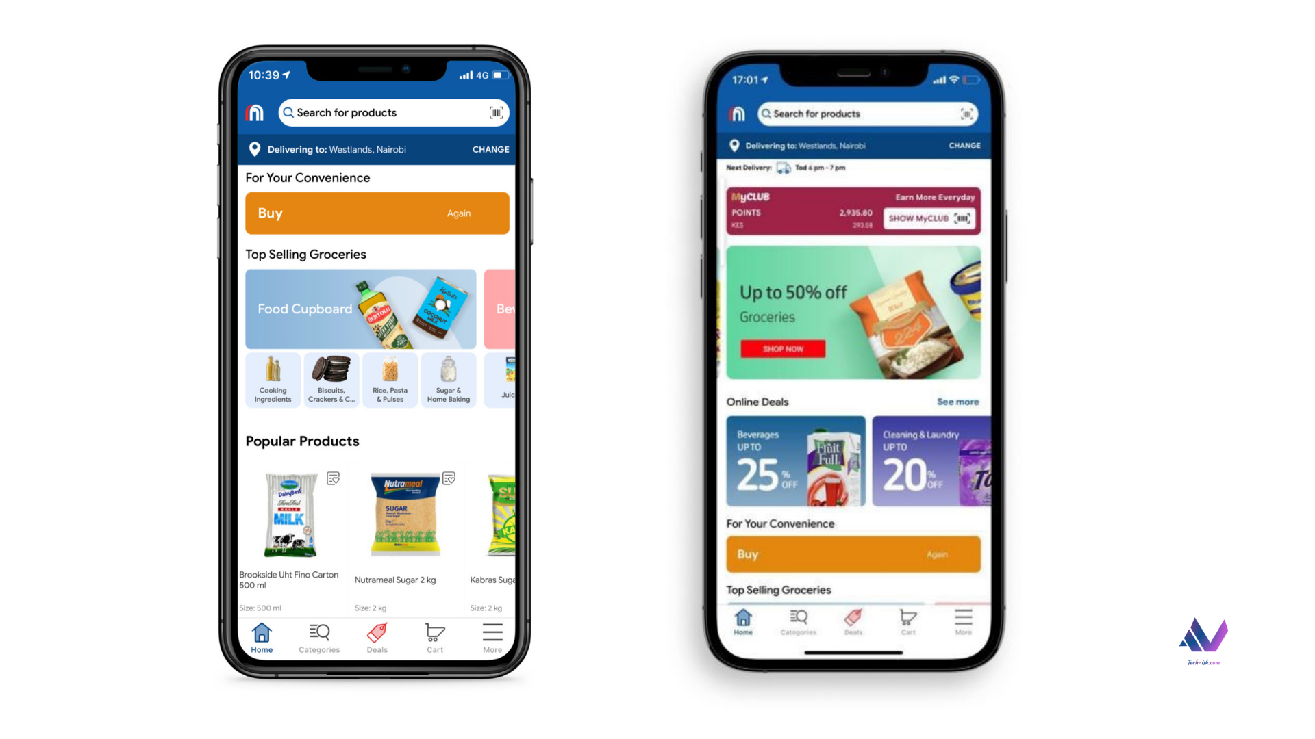 New Carrefour App Carrefour Kenya's New App lets you Shop Online with a Delivery Fee of just KES. 99