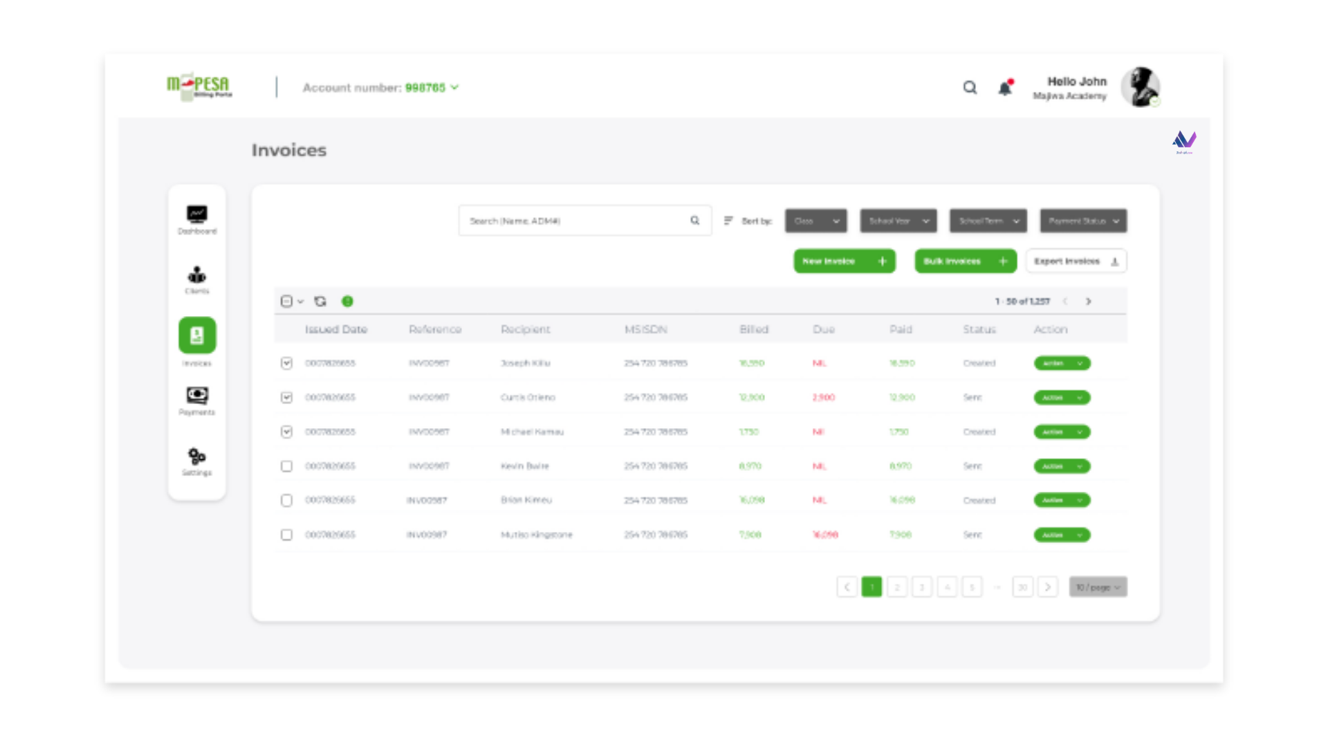 Safaricom's "Bill Manager" Website Helps Businesses Easily Automate and Reconcile Payments