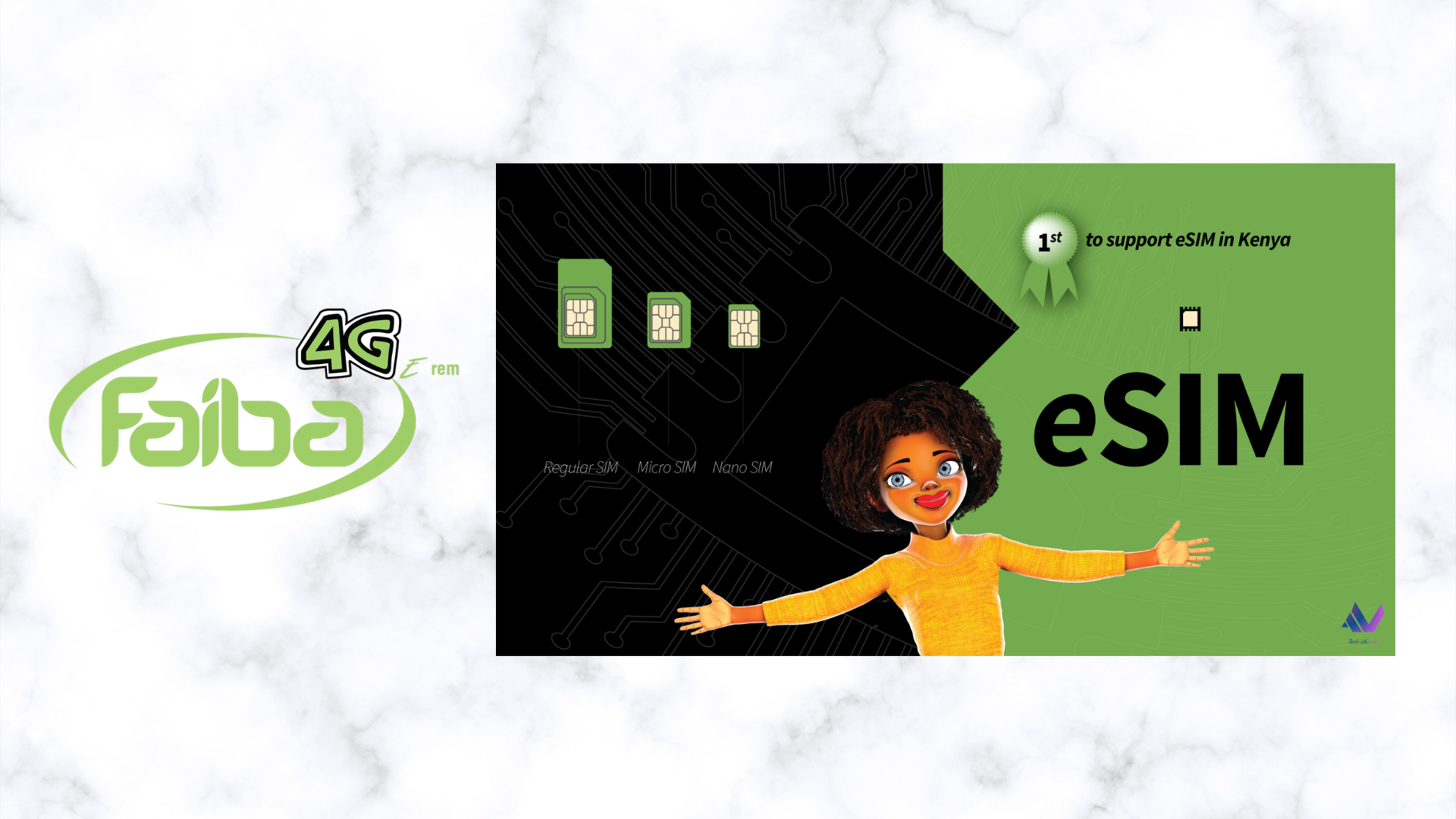 Faiba 4G now supports eSims - how to activate it on your phone!