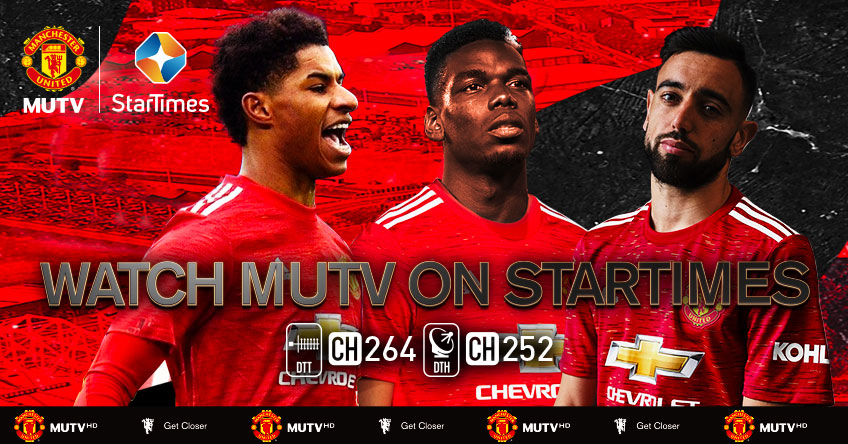 StarTimes will distribute MUTV to subscribers in over 30 countries across the sub-Saharan region including Nigeria, South Africa, Kenya and Ghana. Viewers will receive exclusive Manchester United content 24 hours-a-day.