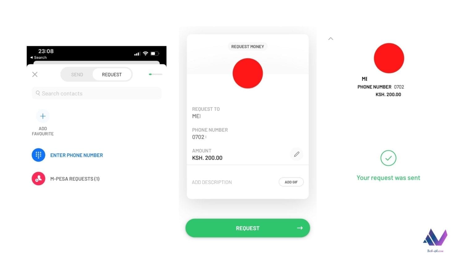 Users can now Request Money from Others using NEW M-Pesa App - Techish ...