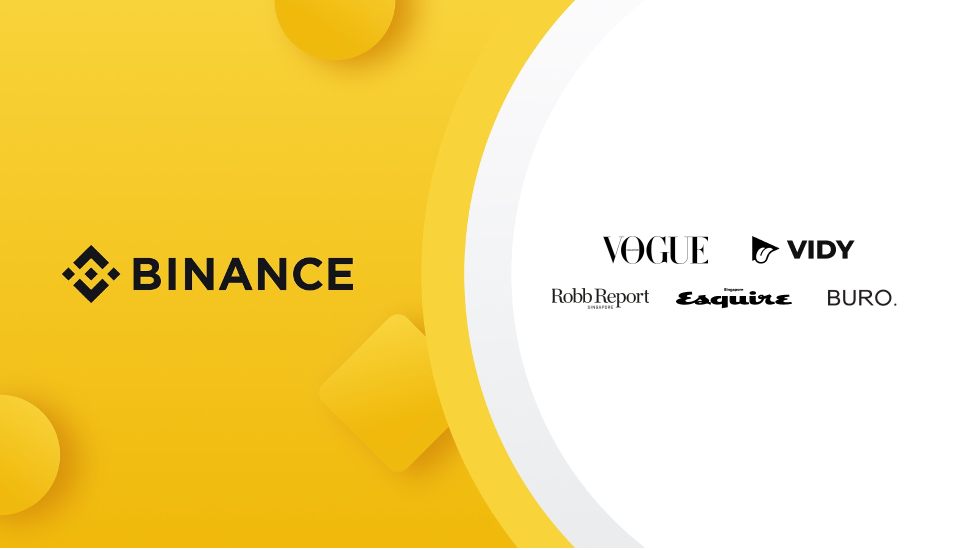 Binance is building NFT Platforms for Vogue and Esquire in Singapore