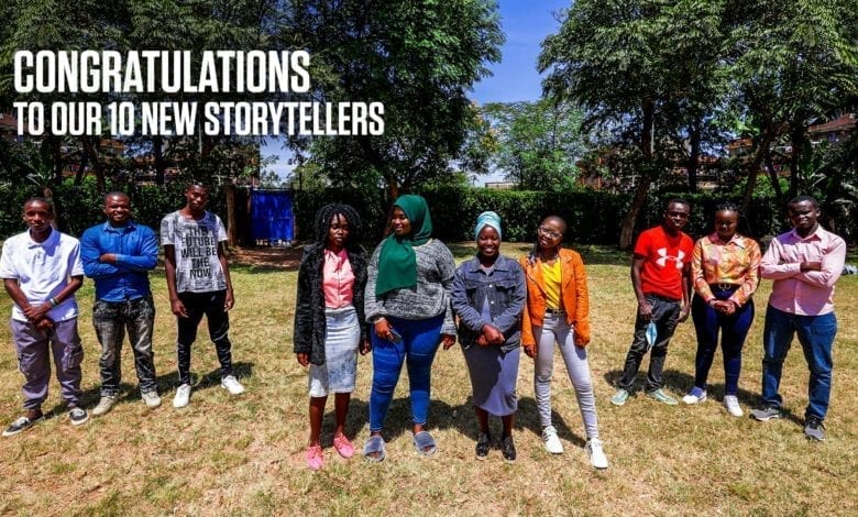 Canon Sponsors Young Storytellers from Mathare to Study Film at KCA University