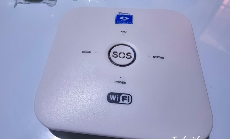 The Base Station WiFi Alarm Rafiki by Securex