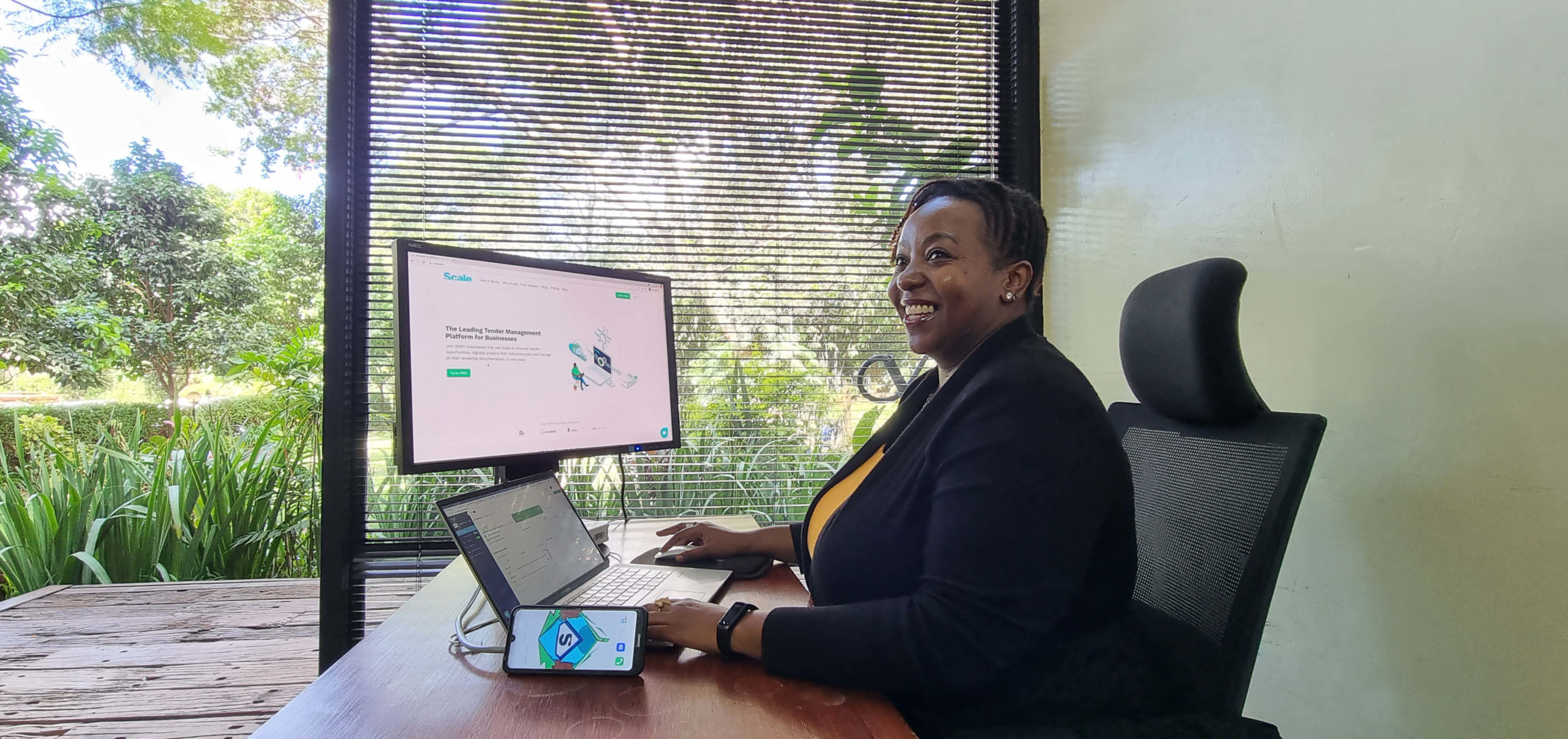 Scale, a fully digitized Tender Management System for SMEs, launched in Kenya
