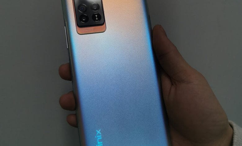 Here's the Infinix NOTE 10 PRO
