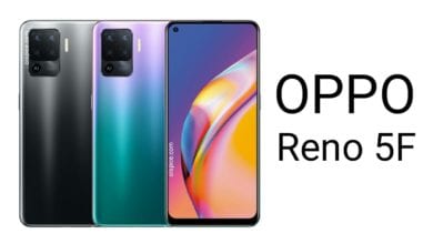 OPPO Reno 5F is almost entirely like Reno5 in terms of features and specifications, including the screen type and size, battery capacity, RAM, and internal storage.