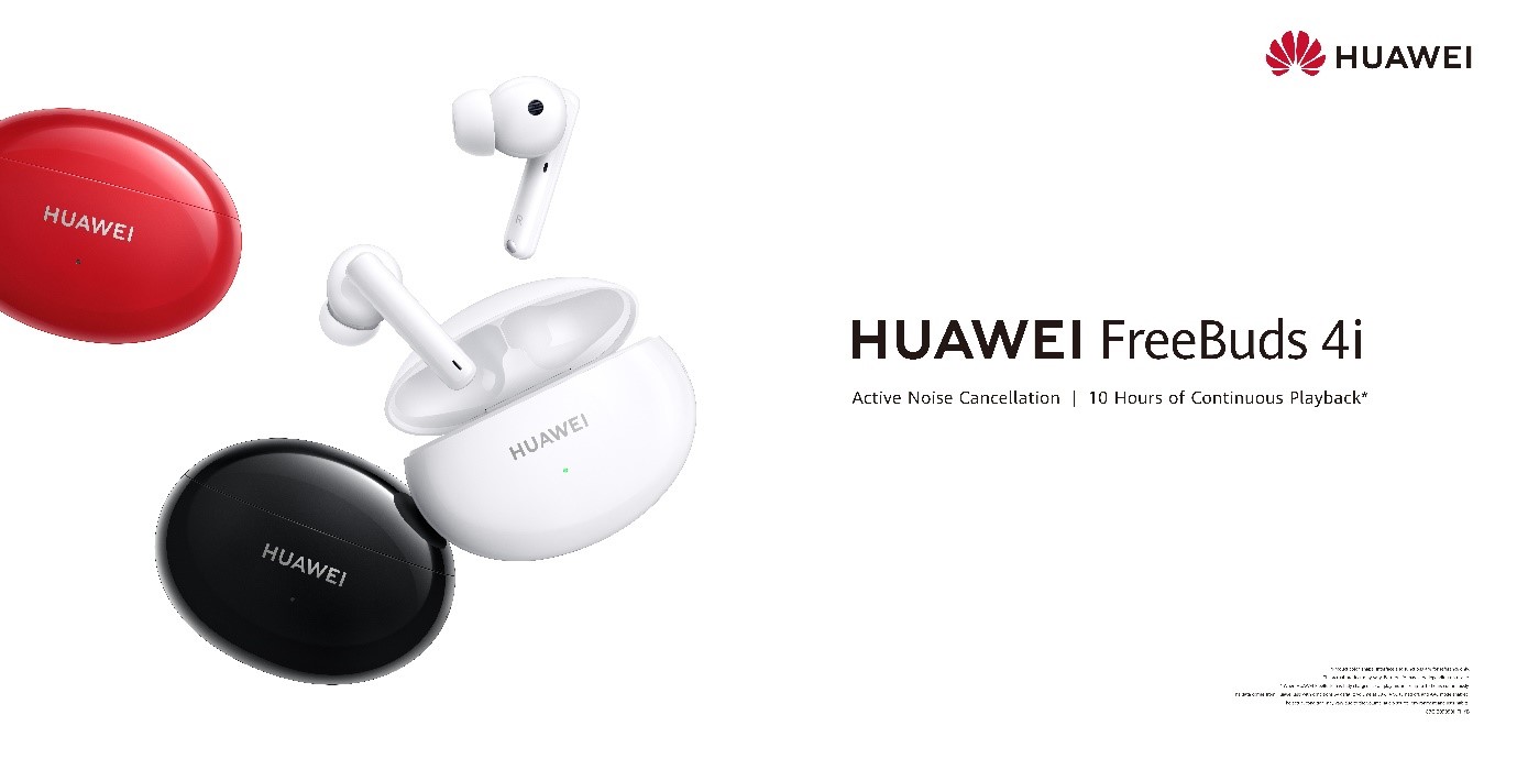 New Huawei FreeBuds 4i TWS Earphone Wireless Bluetooth 5.2 Noise  Cancellation