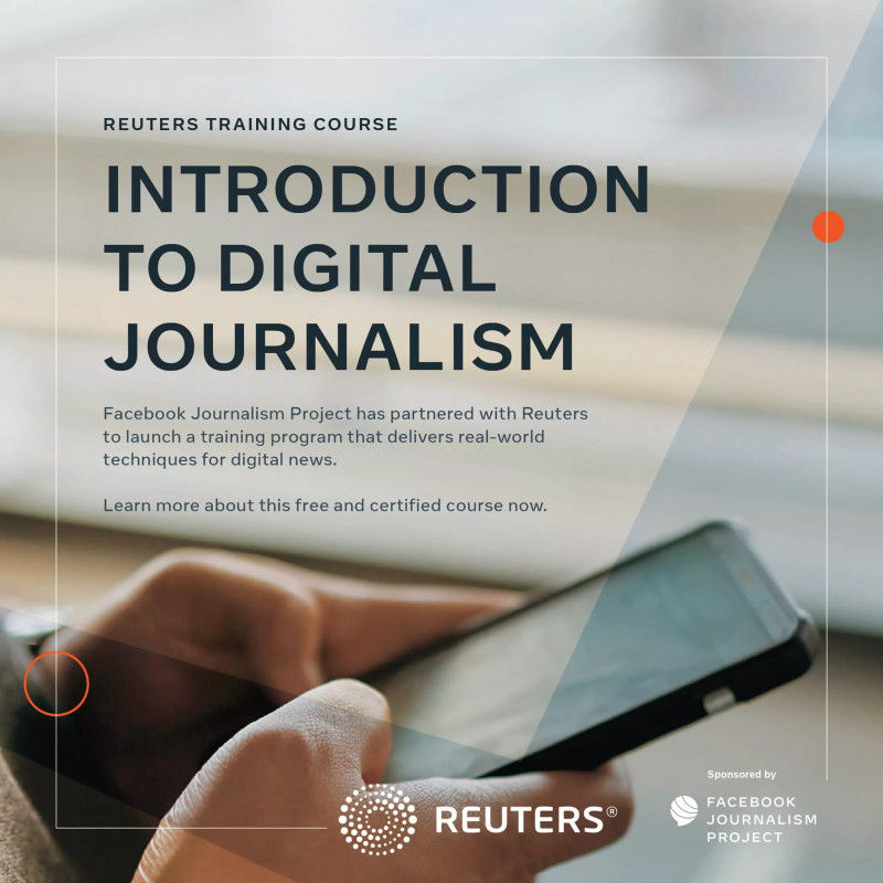 Facebook launches free online course for journalists in partnership with Reuters