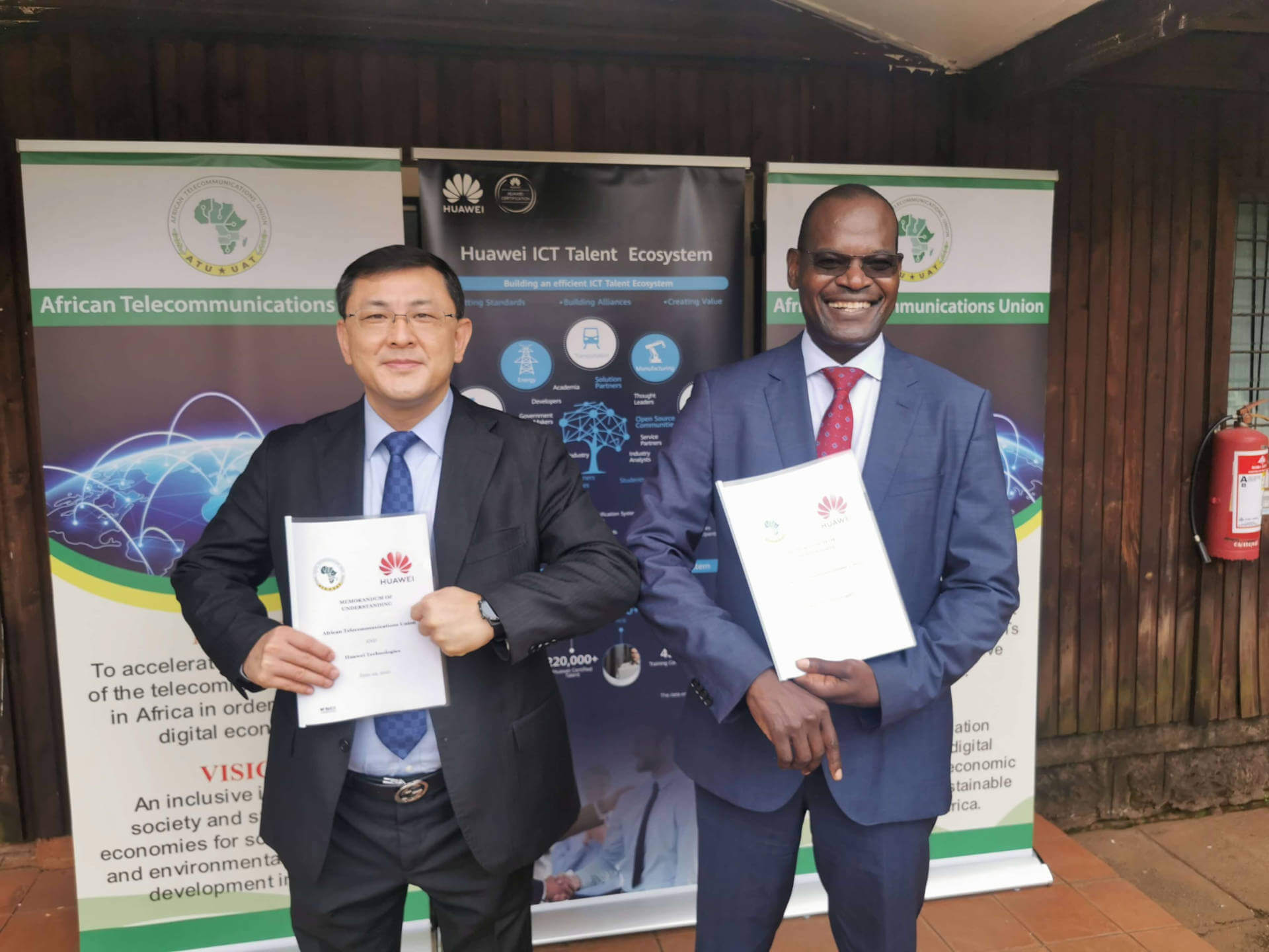 Huawei signs partnership deal with African Telecommunications Union