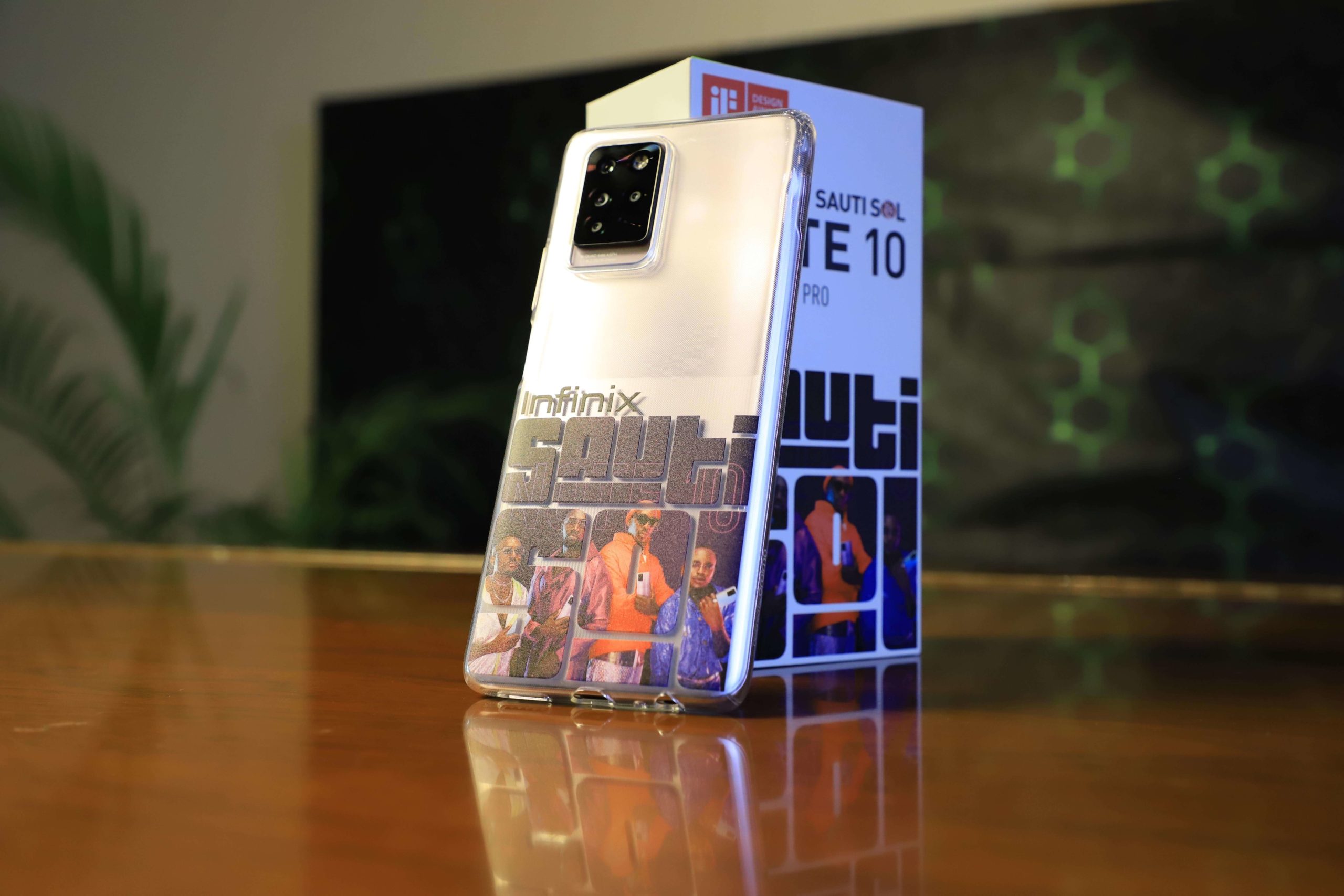 Infinix launches Limited Edition Sauti Sol NOTE 10 PRO