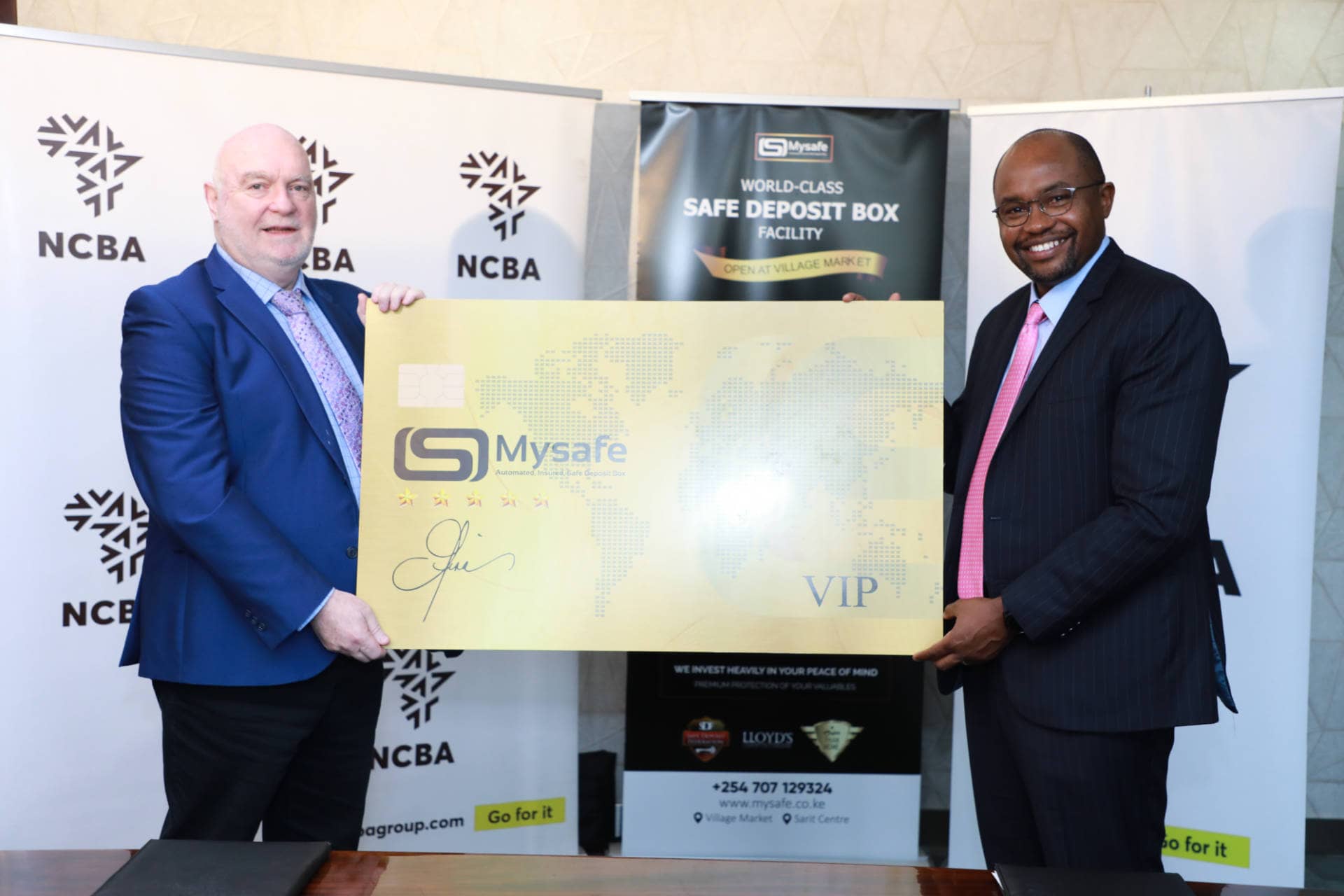 NCBA partners with MySafe Vaults to offer Safety Deposit Facilities in Nairobi