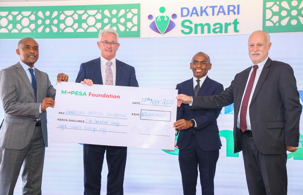 M-Pesa foundation launches 'Daktari Smart' Telemedicine Program in partnership with Gertrude's Hospital