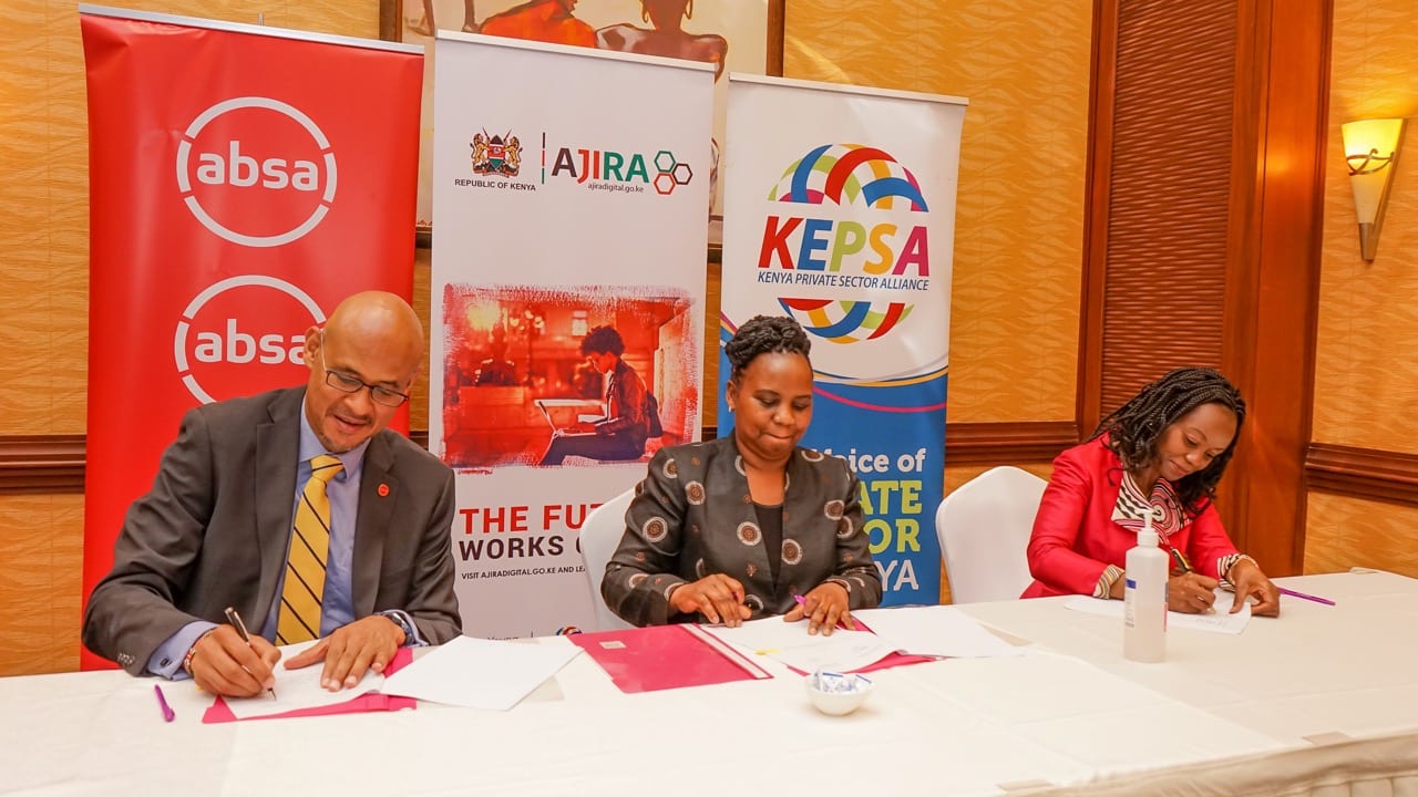 KEPSA partnership with ABSA to empower 1 Million Youth