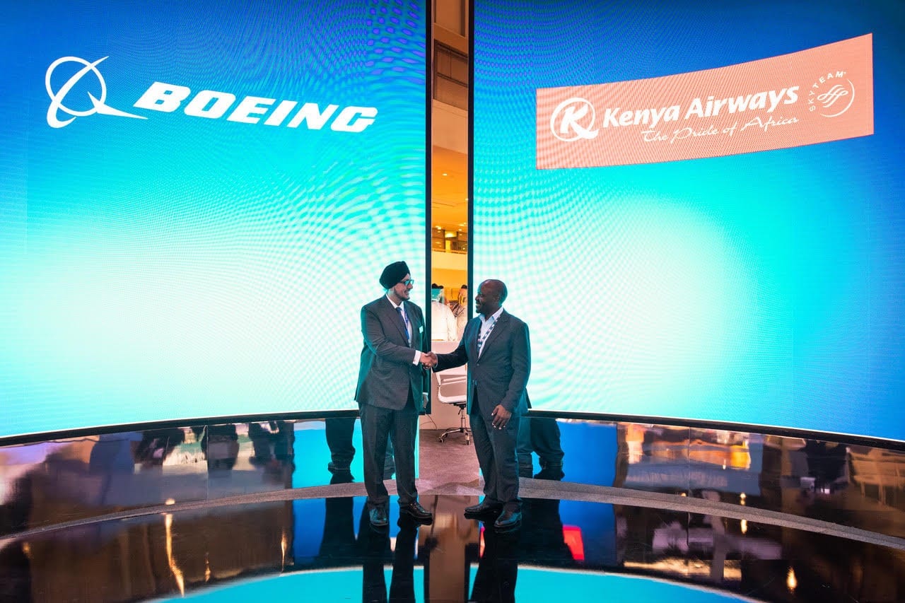 KQ's Fahari Innovation Hub to receive support from Boeing