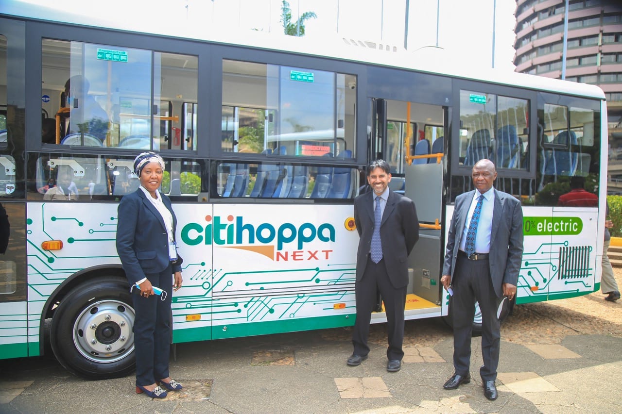 BasiGo has launched electric buses for public use in Nairobi partnering with Citi Hoppa and East Shuttle for the pilot phase.