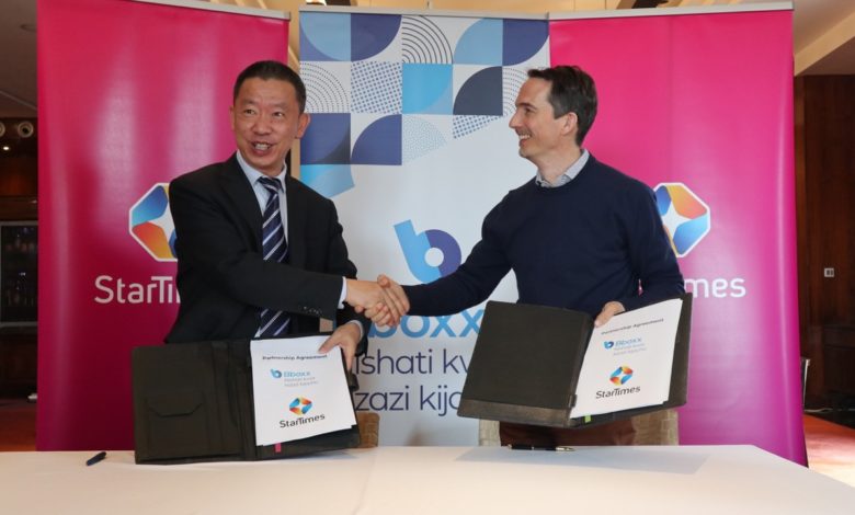 StarTimes partners with Bboxx to bundle Digital TV to pay-as-you-go Solar Users
