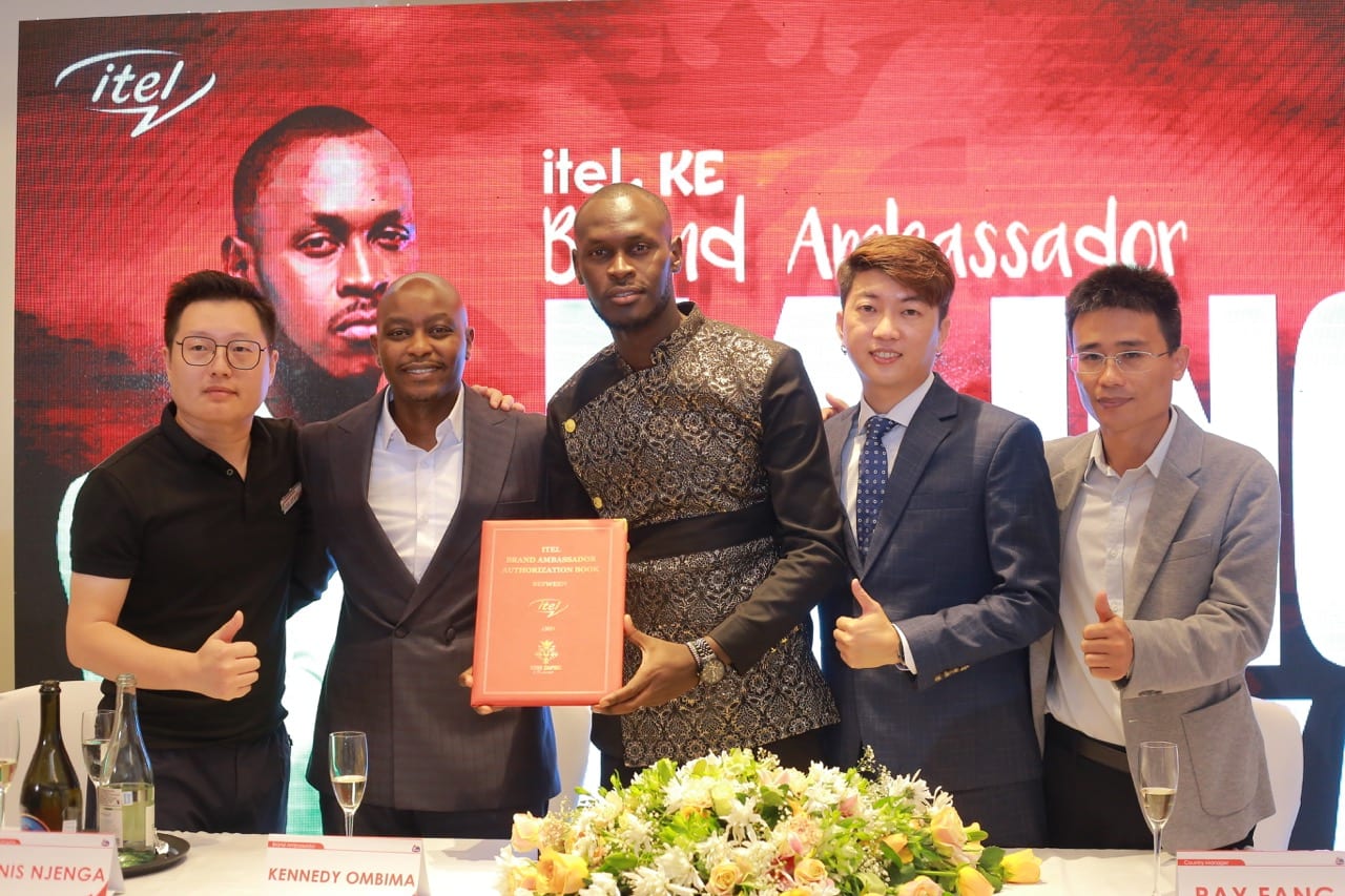 King Kaka unveiled as itel Kenya's Brand Ambassador