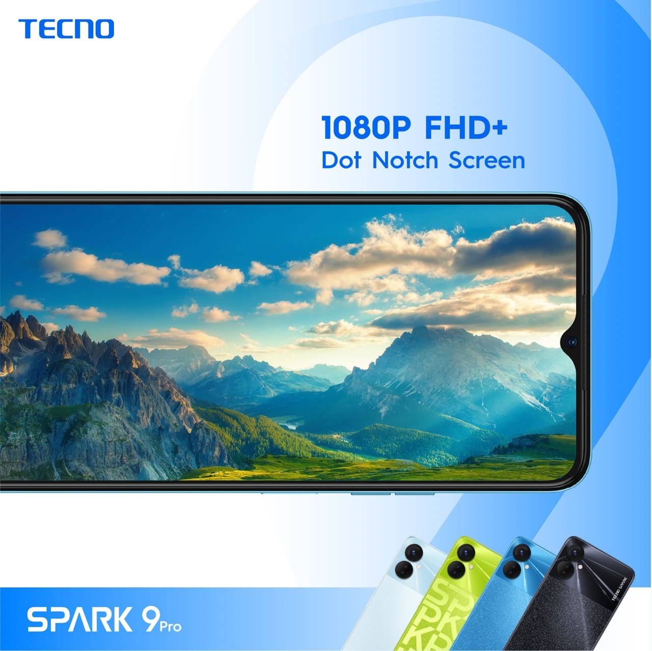 TECNO unveils Spark 9 Pro with 32MP selfie and 50MP rear camera