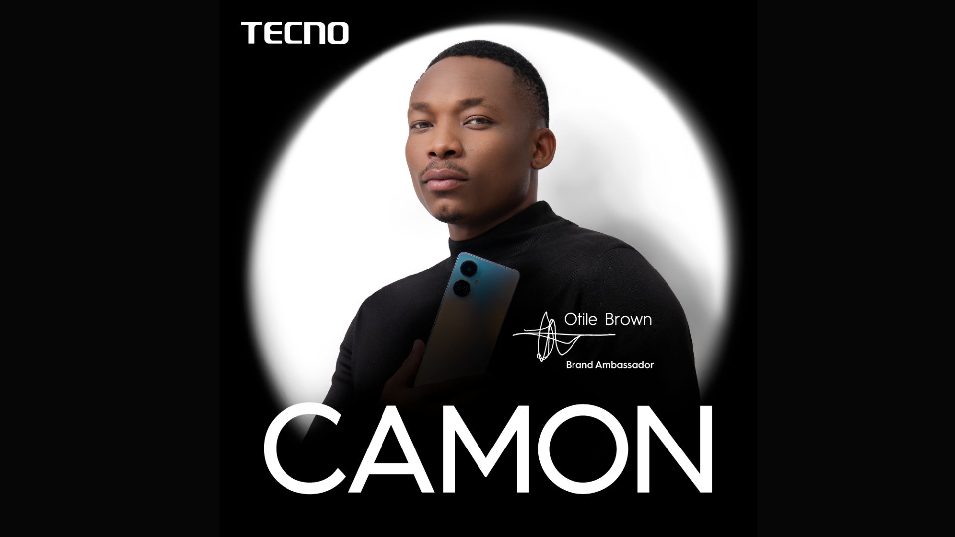 Otile Brown named TECNO Chief Creative Officer headlining Camon 19 Series