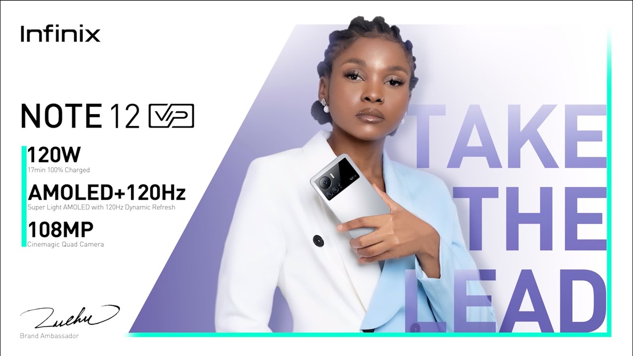 Tanzanian Star Zuchu is Infinix's latest Brand Ambassador headlining the NOTE 12 VIP