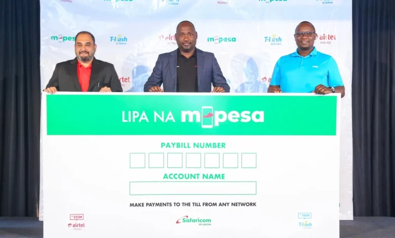 Safaricom's M-Pesa Pay Bill Numbers will now be able to accept payments from Airtel and Telkom in line with CBK National Payments Strategy.