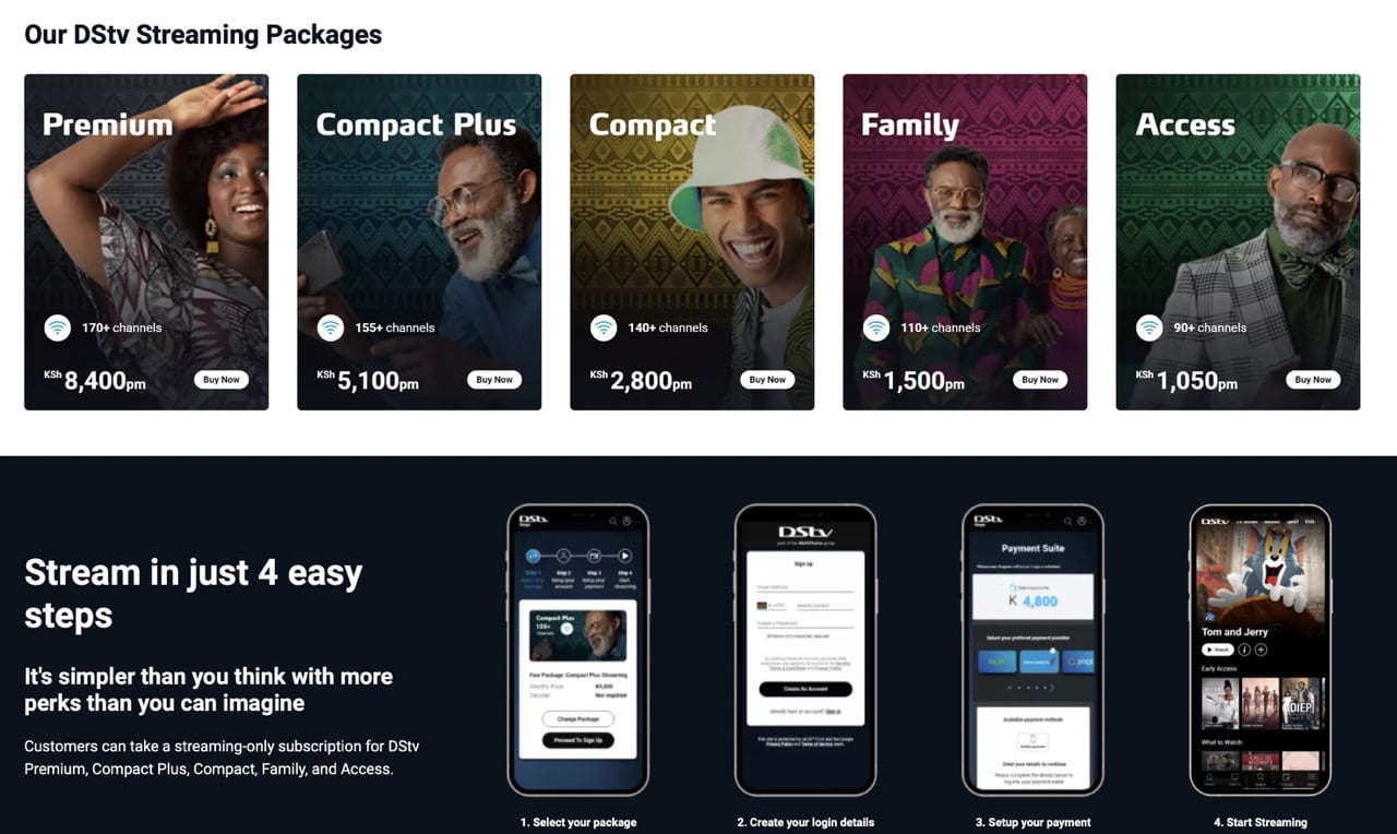 How to sign up for DSTV Streaming without the Dish and Decoder