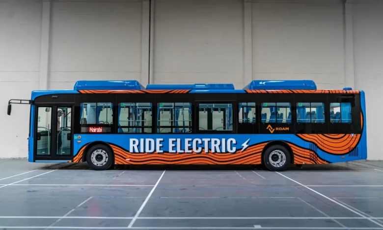 ROAM announces electric transit bus for Nairobi with 320KM Range