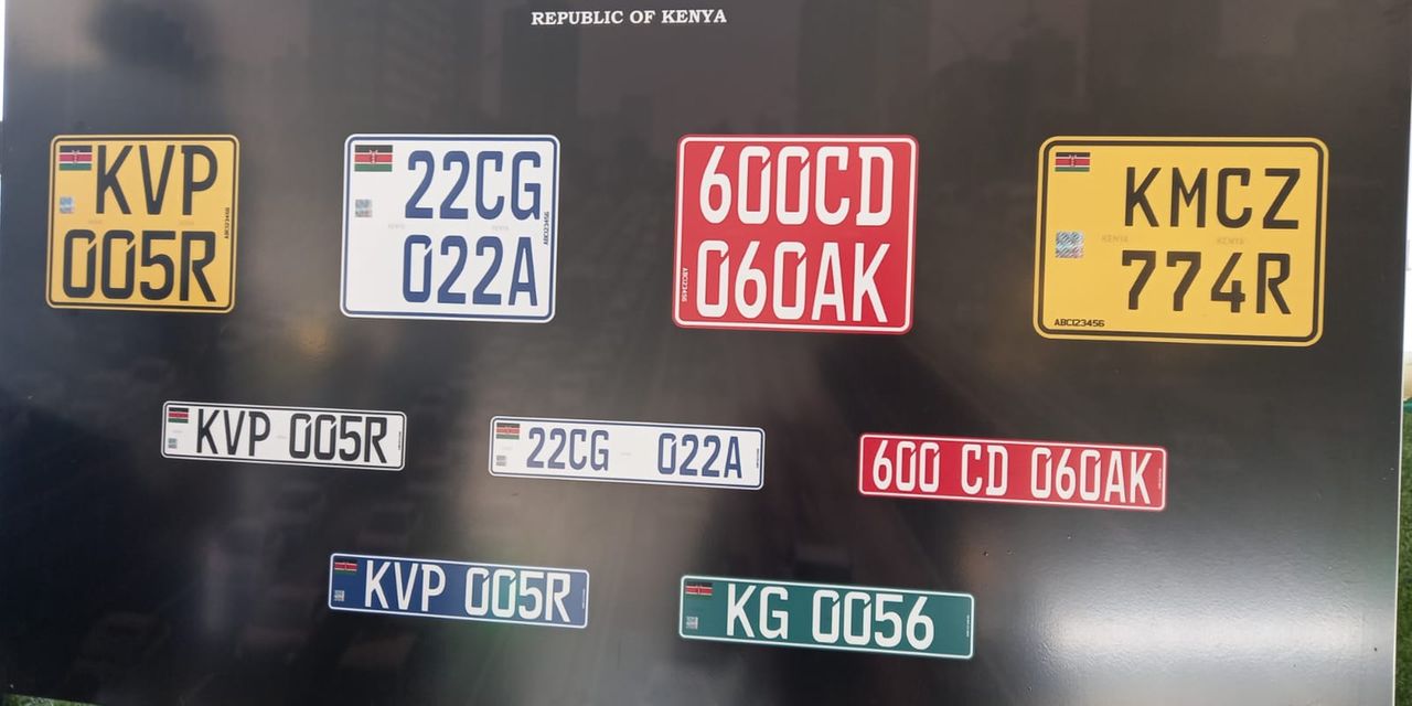 Kenya launches 'Digital Number Plates' to curb crime & fraud