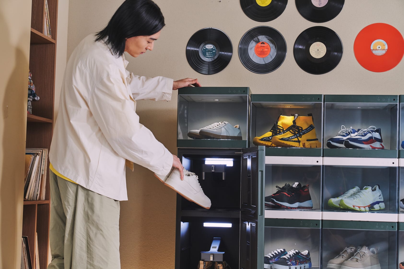 LG unveils a smart wardrobe for your expensive shoes
