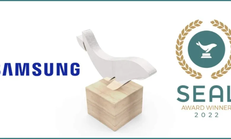 Samsung wins 2022 SEAL Award for recycling of fishing nets