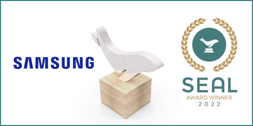 Samsung wins 2022 SEAL Award for recycling of fishing nets