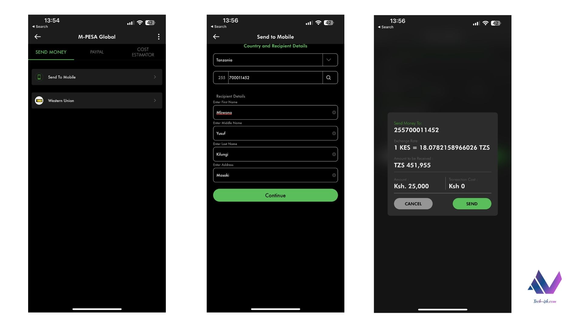 M-Pesa Global; How To Send Money Internationally - Techish Kenya