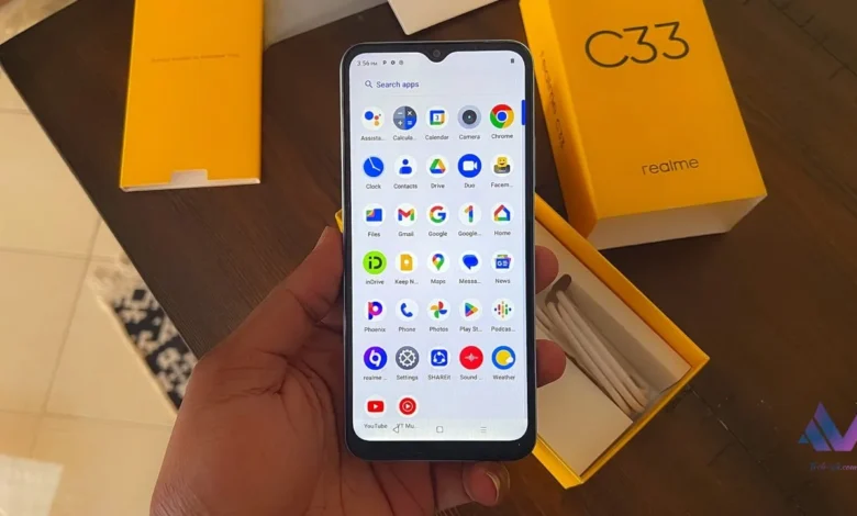 Realme C33 review; looks at a budget!