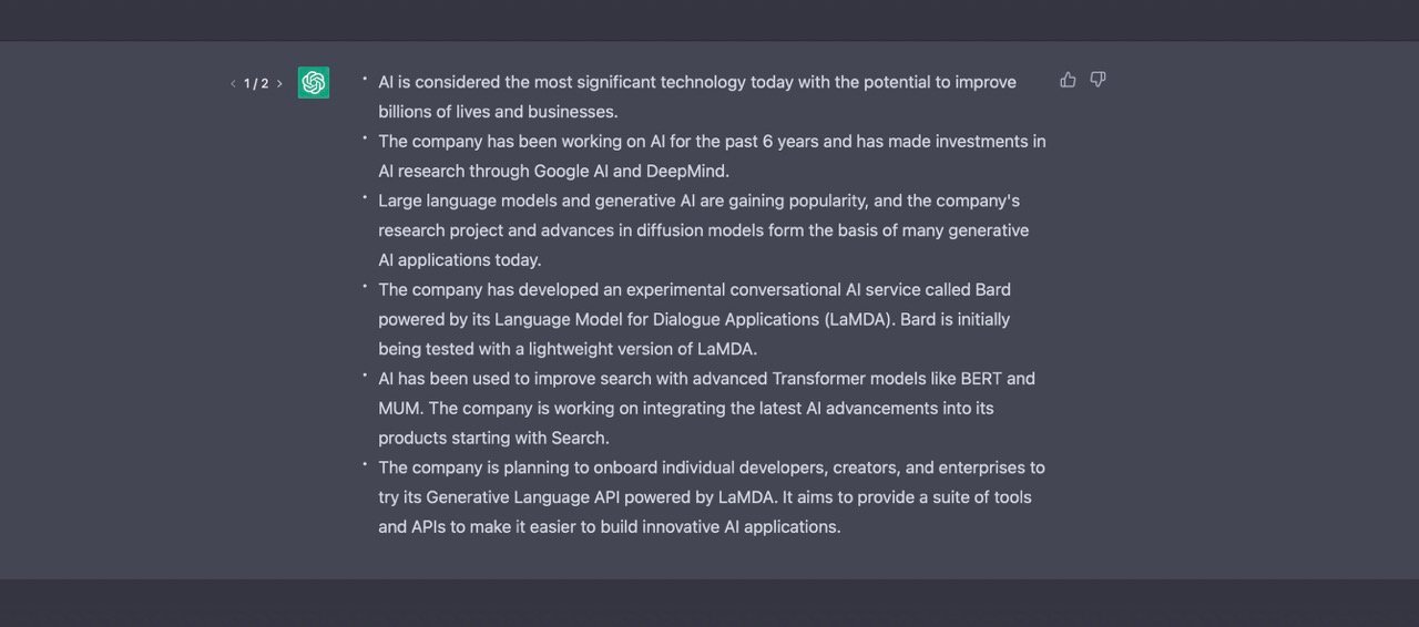 Google's ChatGPT competitor, BARD, is finally here