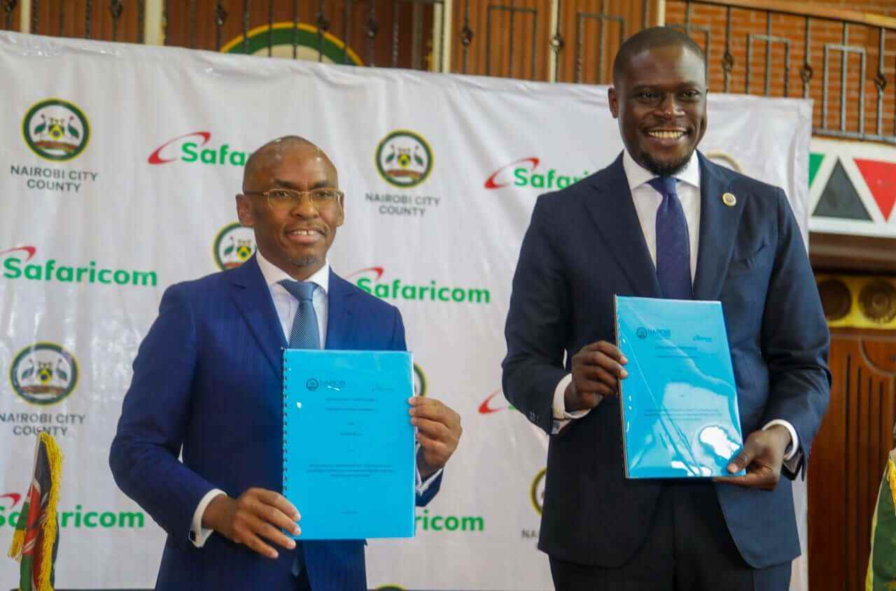 Safaricom, Nairobi County partner for digitisation of county services