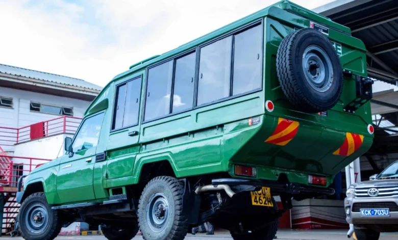 New & improved Toyota Safari Landcruiser 79 launched in Kenya