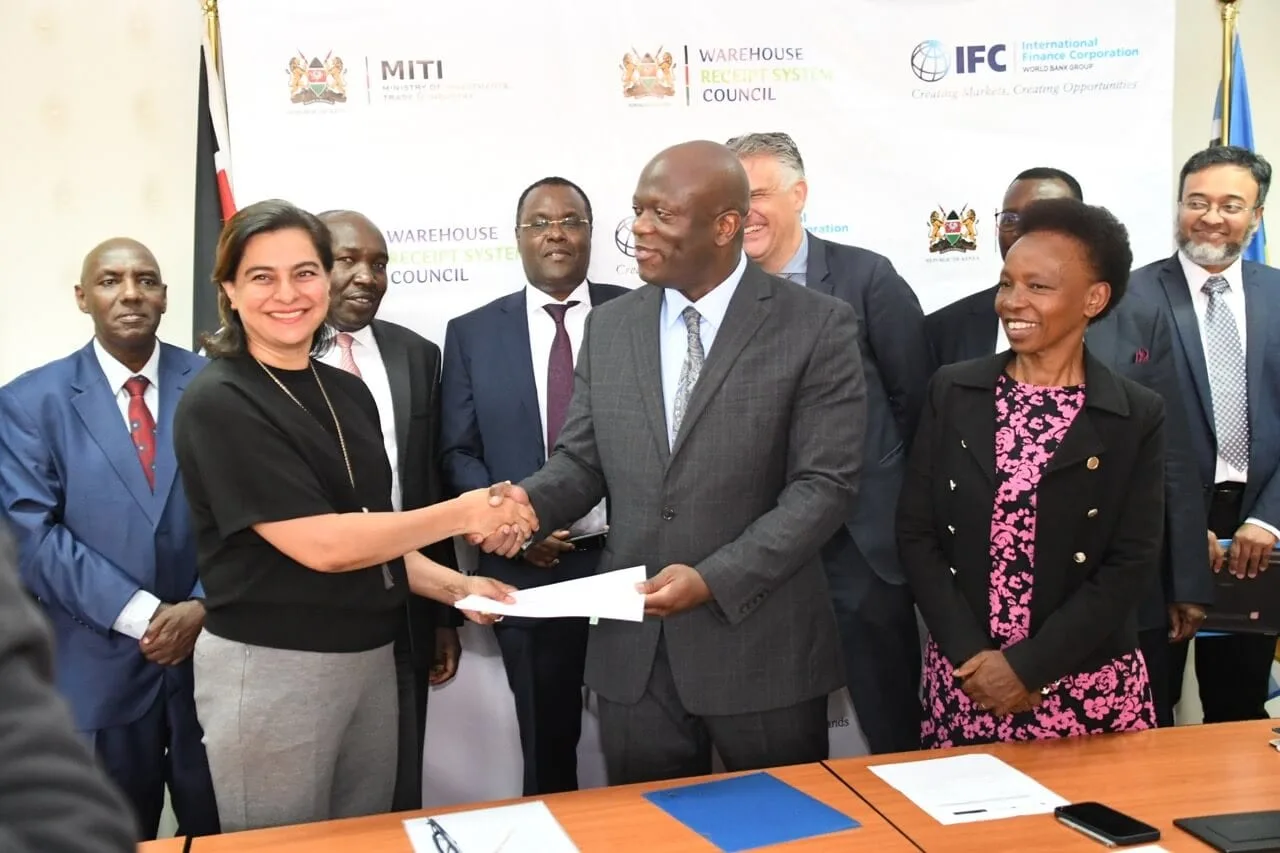 New agreement to improve the Warehouse Receipt System in Kenya