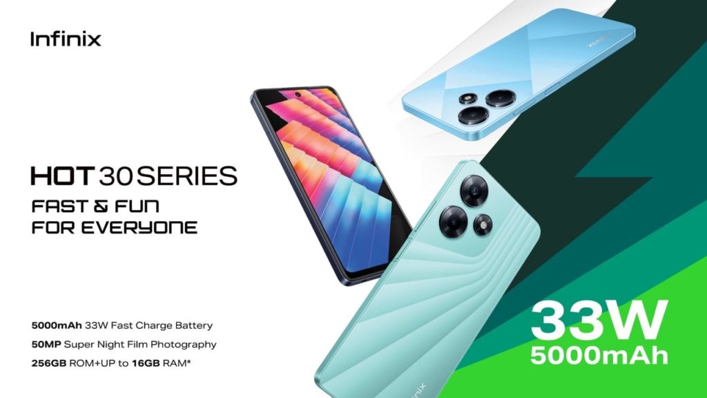 Infinix Kenya has launched the new HOT 30 series with superior gaming features, battery life, and camera optics.