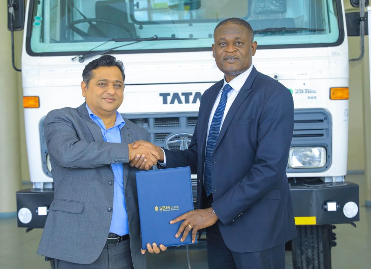 SBM Bank, Tata Africa Partner to Offer 100% Vehicle Financing