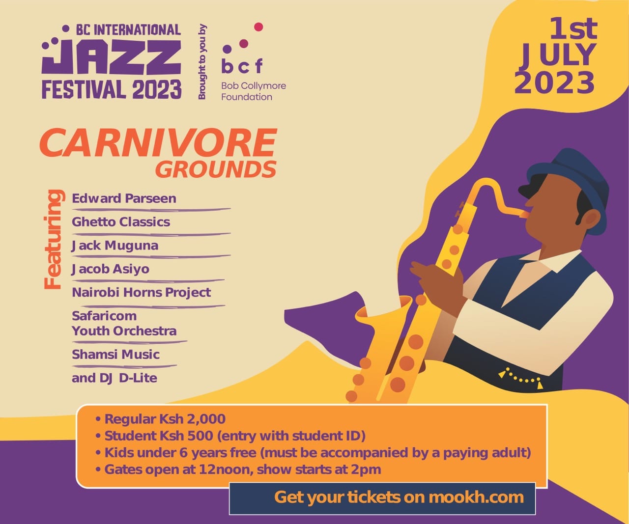 Bob Collymore Foundation Announces Inaugural Jazz Festival