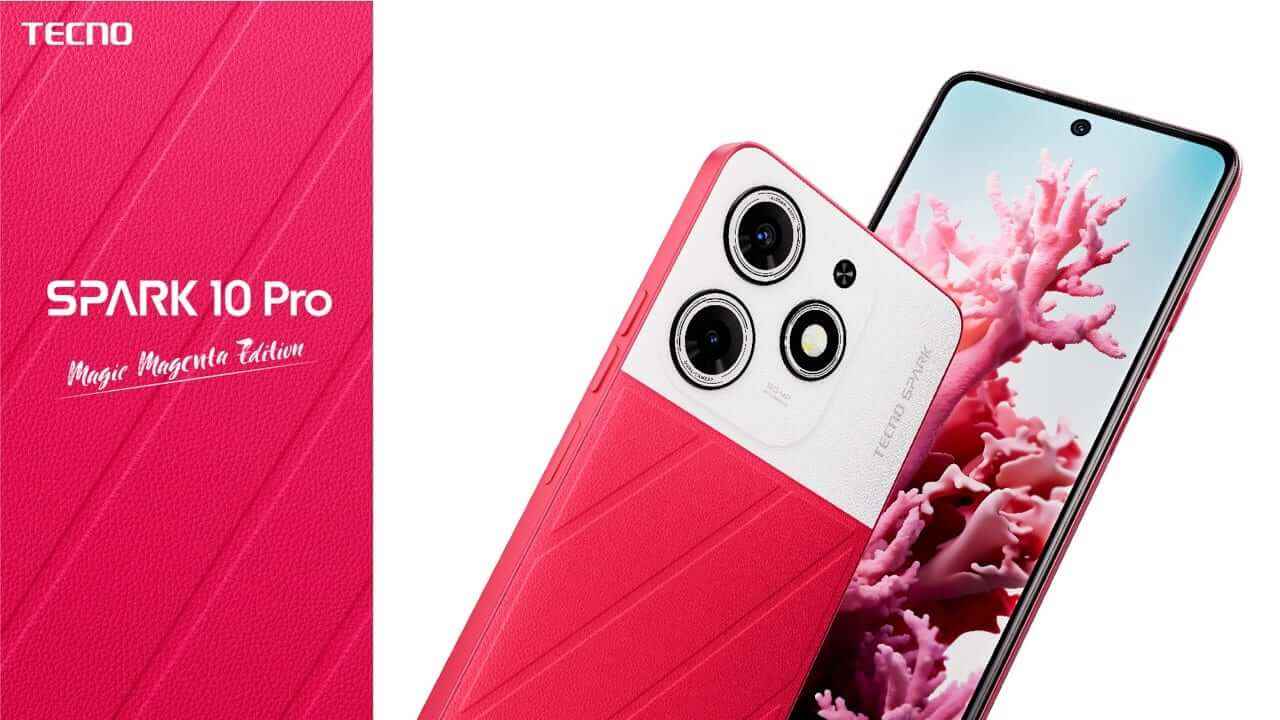 Tecno Unveils Luminous Leather Spark 10 Pro Magic Magenta Edition Techish Kenya 2548