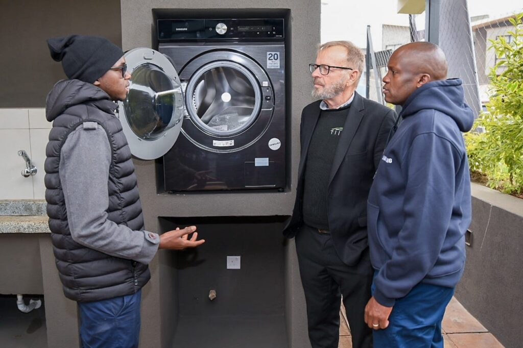 Samsung partners with Tilisi Views, showcasing luxury smart homes with their 2023 electronics lineup in Nairobi, Kenya.