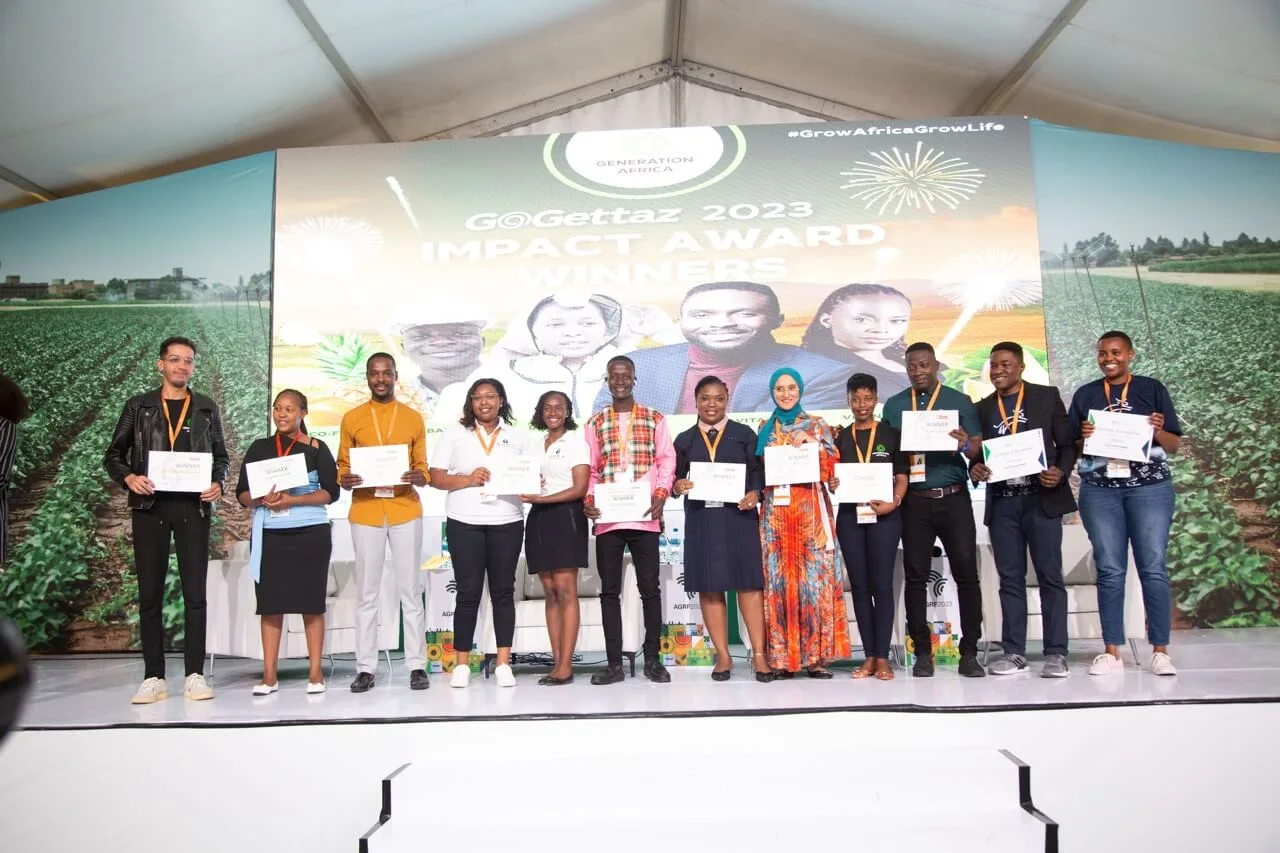 Winners of 2023 GoGettaz Agripreneur Prize announced. Top agripreneurs awarded for innovative solutions in African agriculture.